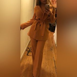 Zara co ord yellow set